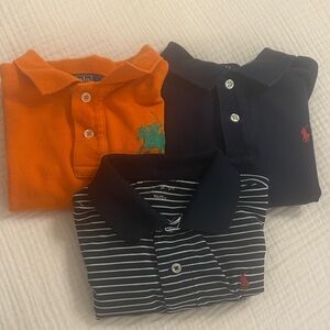 Polo Ralph Lauren Boys Polo Shirts Bundle – 3 Shirts – Size 7 – Excellent Condit